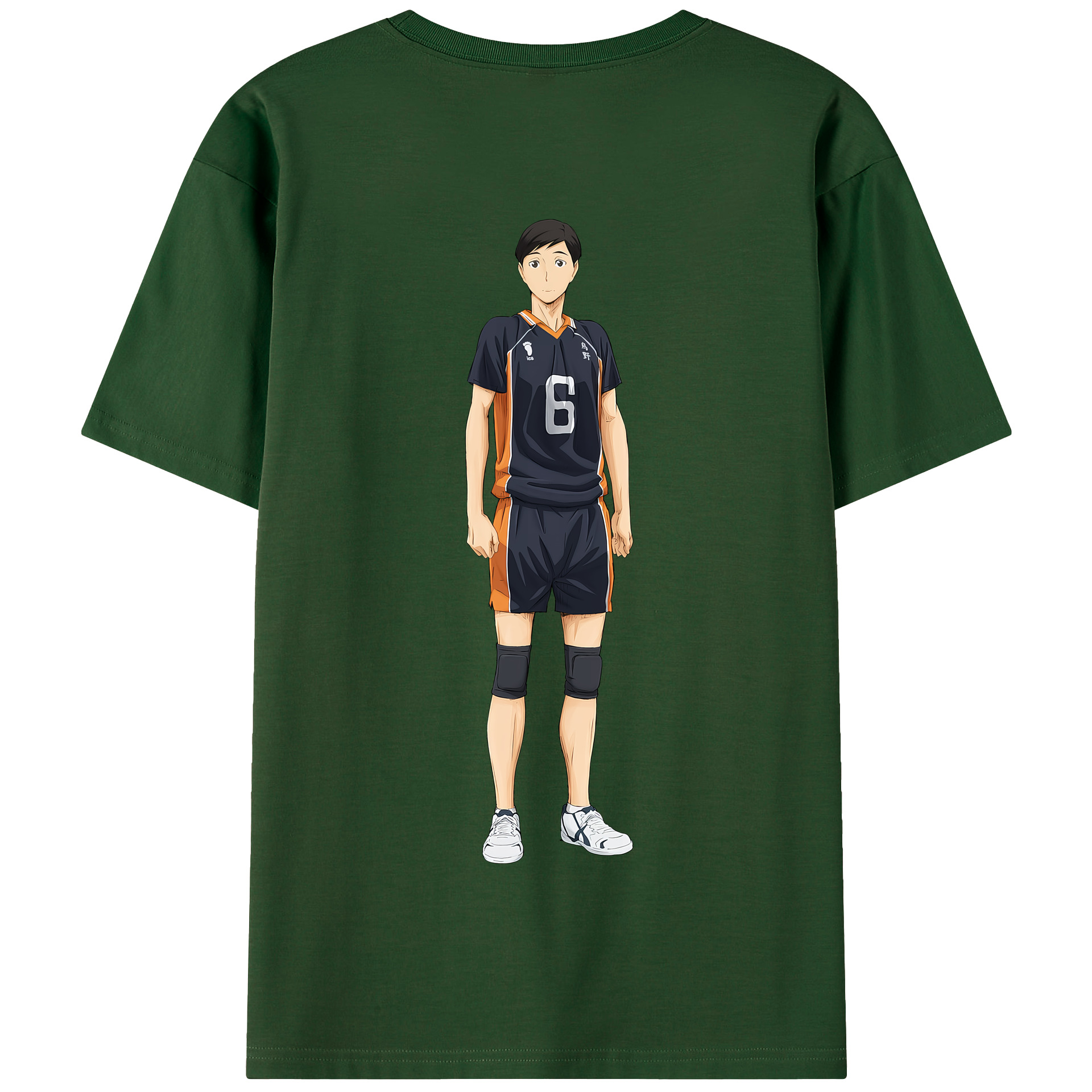 （画像用） ハイキュー!! Haikyu!! 綿100％半袖Tシャツ（背面プリント）